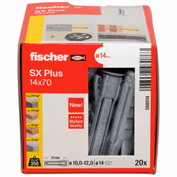 Fischer 568014 ancrage à vis et cheville murale 20 pièce(s) - Vista aggiuntiva 4