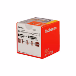 Fischer 568108 ancoraggio a vite e tassello 50 pz Tassello di espansione 65 mm