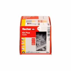 Fischer 568108 ancoraggio a vite e tassello 50 pz Tassello di espansione 65 mm - Vista aggiuntiva 4