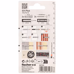 Fischer 567830 giravite e bullone 2 pz