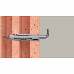 Fischer 567835 ancoraggio a vite e tassello 8 pz Kit di gancio a vite e tasselli a muro - Vista aggiuntiva 5