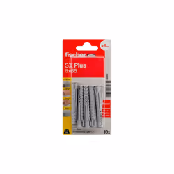 Fischer 567857 ancoraggio a vite e tassello 10 pz Tassello di espansione 65 mm - Vista aggiuntiva 2