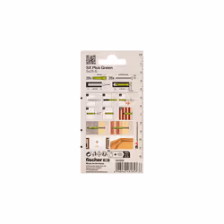 Fischer 567859 ancoraggio a vite e tassello 20 pz Kit di viti e tasselli a muro 25 mm - Vista aggiuntiva 3