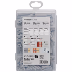 Fischer 567896 ancoraggio a vite e tassello 132 pz - Vista aggiuntiva 5