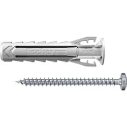Fischer 567935 ancoraggio a vite e tassello 100 pz Kit di viti e tasselli a muro
