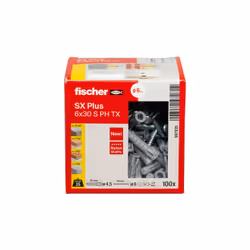 Fischer 567935 ancoraggio a vite e tassello 100 pz Kit di viti e tasselli a muro - Vista aggiuntiva 4
