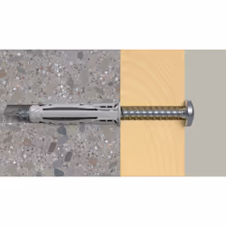 Fischer 567935 ancoraggio a vite e tassello 100 pz Kit di viti e tasselli a muro - Vista aggiuntiva 6