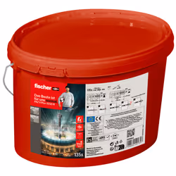 Fischer 568862 ancoraggio a vite e tassello 135 pz - Vista aggiuntiva 4