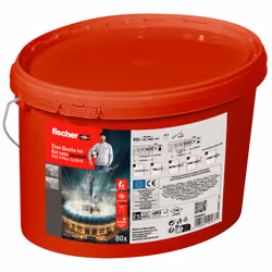 Fischer 568864 ancoraggio a vite e tassello 80 pz - Vista aggiuntiva 4