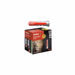 Gli ancoraggi Fischer DuoPower 6x30 sono ancoraggi versatili e di alta qualità, ideali per il fissaggio di pareti in gesso, m ...