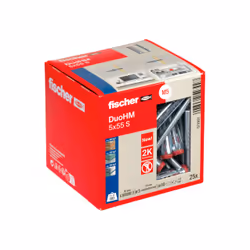 Fischer DuoHM 5 x 55 S PH PZ Tassello a muro 55 mm - Vista aggiuntiva 8