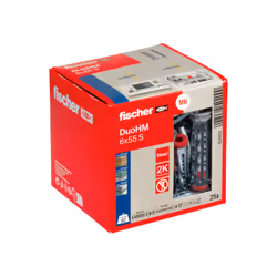 Fischer DuoHM 6 x 55 S PH PZ Tassello a muro 55 mm - Vista aggiuntiva 8