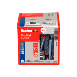 Fischer DuoHM 5 x 55 S PH TX Tassello a muro 55 mm - Vista aggiuntiva 7