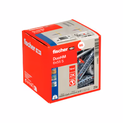 Fischer DuoHM 6 x 55 S PH TX Tassello a muro 55 mm - Vista aggiuntiva 8