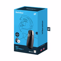 Satisfyer Men Vibration+ Stimolatore per uomo Nero Acrilonitrile butadiene stirene (ABS), Silicone - Vista aggiuntiva 4