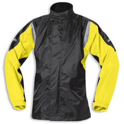 Held Mistral 2 Giacca antipioggia, nero-giallo, dimensione L per uomo