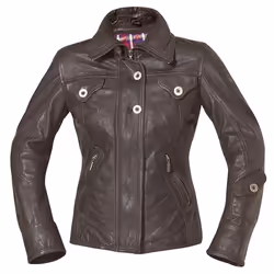 Held Shina Giacca da donna in pelle, marrone, dimensione 34 per donne