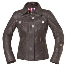 Held Shina Giacca da donna in pelle, marrone, dimensione 34 per donne