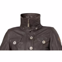 Held Shina Giacca da donna in pelle, marrone, dimensione 34 per donne