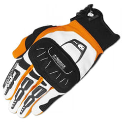 Held Backflip Guanti Motocross, bianco-arancione, dimensione 2XL per uomo