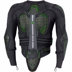 Held Kendo Giacca protettiva da donna, nero-verde, dimensione XL per donne