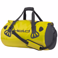 Held Carry-Bag Sacchetto dei bagagli, nero-giallo, dimensione 21-30l per uomo