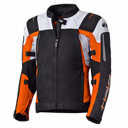 Held Antaris Giacca moto in tessuto, nero-arancione, dimensione S per uomo