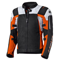 Held Antaris Giacca moto in tessuto, nero-arancione, dimensione S per uomo