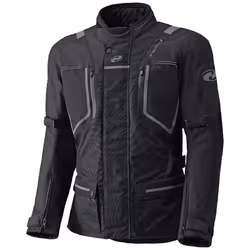 Held Zorro impermeabile Motocycle Giacca in tessuto, nero, dimensione 4XL per uomo
