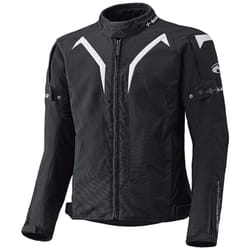 Held Zelda Giacca tessile moto, nero-bianco, dimensione S per uomo