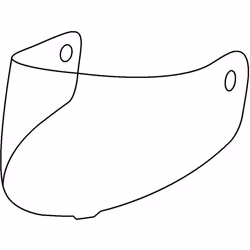 Held Mc Corry 7798 Visiera, trasparente per uomo
