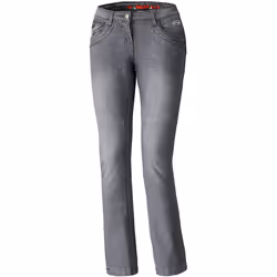 Held Crane Jeans da moto da donna, nero-grigio, dimensione 28 per donne