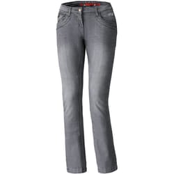 Held Crane Jeans da moto da donna, nero-grigio, dimensione 27 per donne