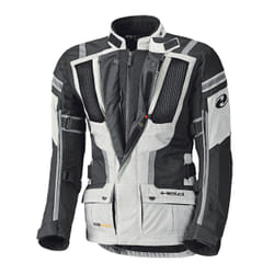 Held Hakuna II impermeabile Motocycle Giacca in tessuto, nero-grigio, dimensione S per uomo