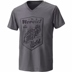 Held Be Heroic Maglietta, grigio, dimensione M per uomo