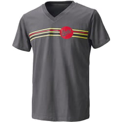 Held Be Heroic Maglietta, grigio-rosso, dimensione XL per uomo