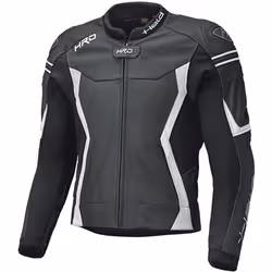 Held Street 3.0 Giubbotto moto in pelle, nero-bianco, dimensione 54 per uomo
