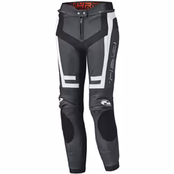 Held Rocket 3.0 Pantaloni di pelle moto da donna, nero-bianco, dimensione 42 per donne