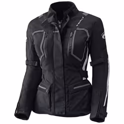 Held Zorro impermeabile Giacca tessile moto da donna, nero, dimensione 5XL per donne