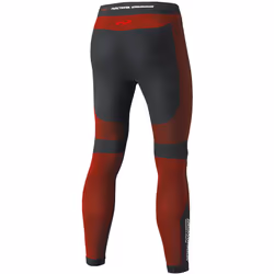 Held 3D Skin Warm Base Intimo funzionale, nero-rosso, dimensione L per uomo