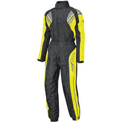 Held Flood Tuta antipioggia 1 pezzo, nero-giallo, dimensione XL per uomo