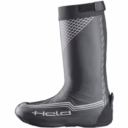Held Boot Skin Pioggia sopra stivali lunghi, nero, dimensione S per uomo