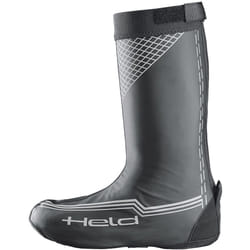 Held Boot Skin Pioggia sopra stivali lunghi, nero, dimensione S per uomo