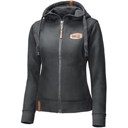 Held 46 Felpa con Zip, nero, dimensione S per donne