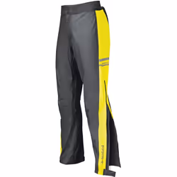 Held Rainstretch Pantaloni pioggia, nero-giallo, dimensione XS per uomo