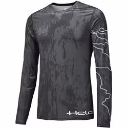 Held Style Skin Top Camicia funzionale, grigio, dimensione S per uomo