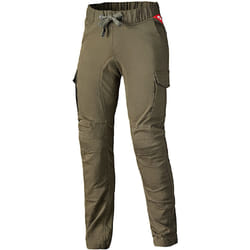 Held Jump Pantaloni Tessili Motociclistici, verde-marrone, dimensione XS per uomo