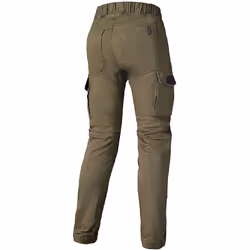 Held Jump Pantaloni Tessili Motociclistici, verde-marrone, dimensione XS per uomo
