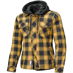 Held Lumberjack II Giacca tessile motociclistica, nero-giallo, dimensione XL per uomo
