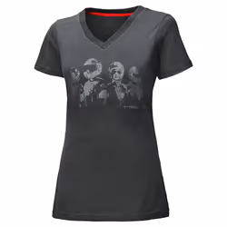 Held Be Heroic Maglietta Ladies, grigio, dimensione M per donne
